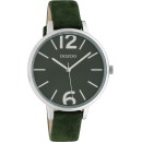 OOZOO Timepieces Green Leather Strap C10436