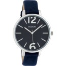 OOZOO Timepieces Blue Leather Strap C10437