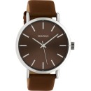 OOZOO Timepieces Brown Leather Strap C10450