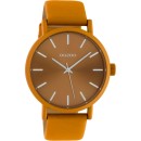 OOZOO Timepieces Yellow Leather Strap C10451