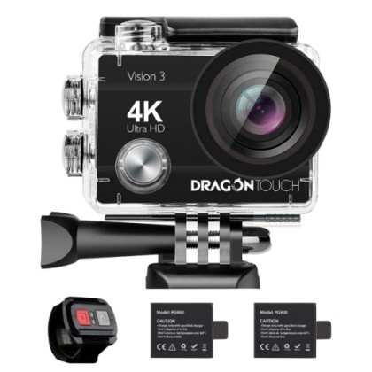 Dragon Touch Vision 3 (2"-16MP-4K-WIFI-170°-Αδιάβροχη)