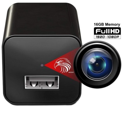 Bulk SPY-010 Φορτιστής Κινητού με Κρυφή Κάμερα FHD USB