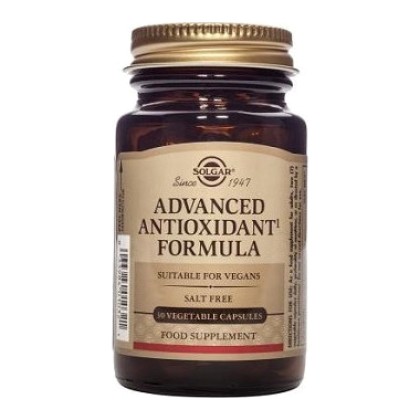 
      Solgar Advanced Antioxidant Formula 30 φυτικές κάψουλες
 