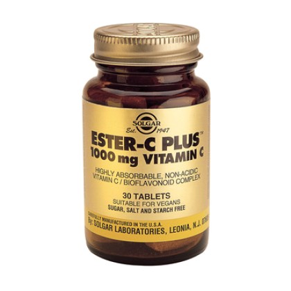 
      Solgar Ester C Plus Vitamin C 1000mg 30 ταμπλέτες
    