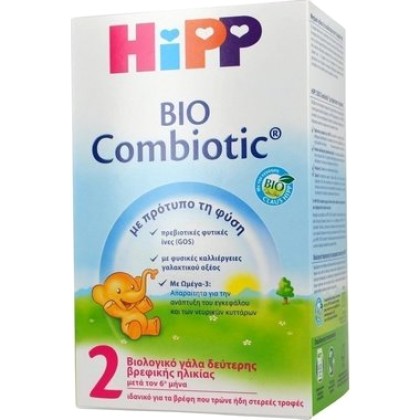 
      Hipp Γάλα Bio Combiotic 2 600gr
    