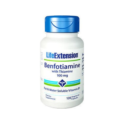 
      Life Extension Benfotiamine with Thiamine 100mg 120 φυτικ