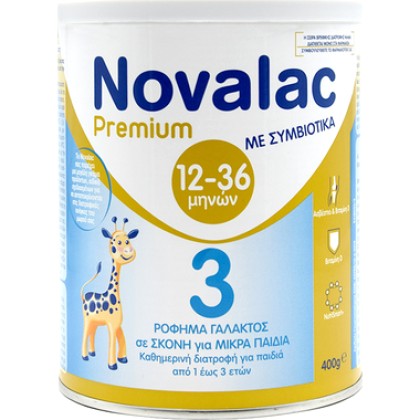 
      Novalac Γάλα Premium 3 400gr
    