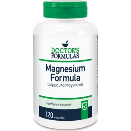 
      Doctor's Formulas Magnesium Formula 120 κάψουλες
    