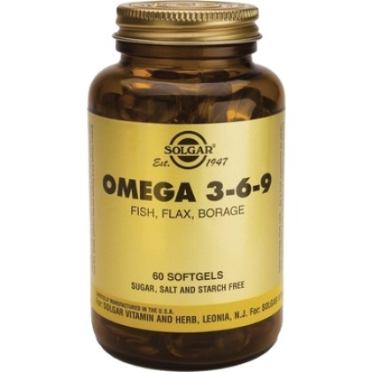 
      Solgar Omega 3-6-9 60 μαλακές κάψουλες
    