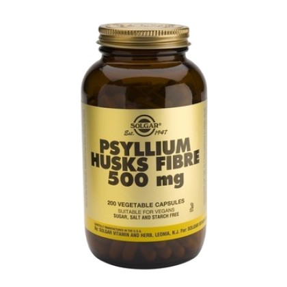 
       Solgar Psyllium Husks Fibre Caps 500mg 200 φυτικές κάψου