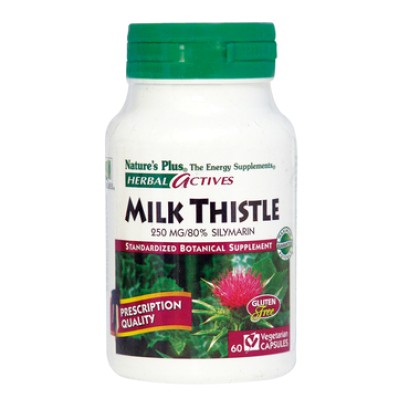 
       Nature's Plus Milk Thistle 250mg 60 φυτικές κάψουλες
   