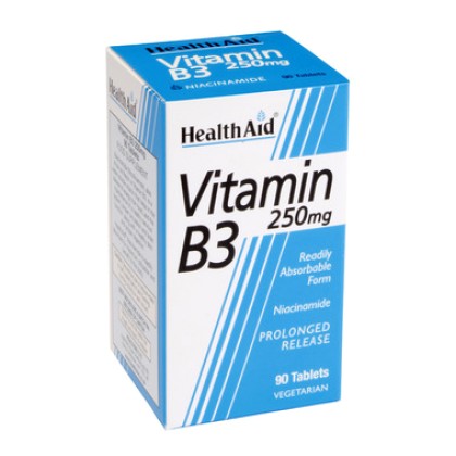 
      Health Aid Vitamin B3 250mg 90 ταμπλέτες
    