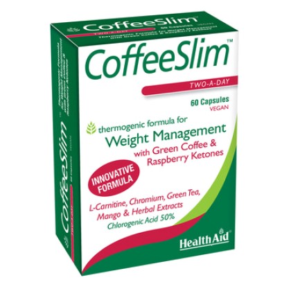 
      Health Aid Coffee Slim 60 κάψουλες
    