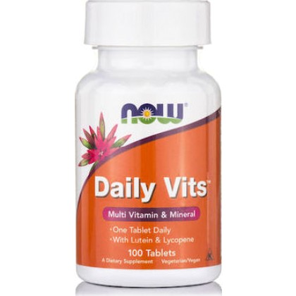
      NOW DAILY VITS MULTI - VEGETARIAN 100 TABS
    