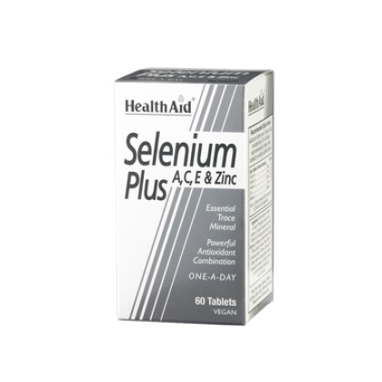 
      Health Aid Selenium Plus 60 ταμπλέτες
    