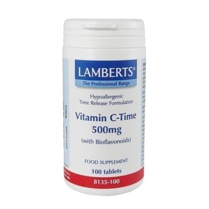 
       Lamberts Vitamin C Time 500mg 100 ταμπλέτες
    