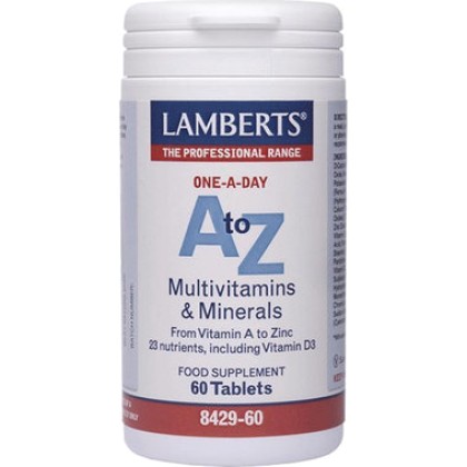 
      Lamberts A to Z Multivitamins 60 ταμπλέτες
    