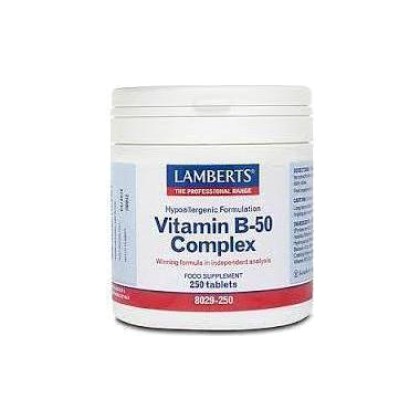 
      Lamberts Vitamin Β-50 Complex 250 ταμπλέτες
    