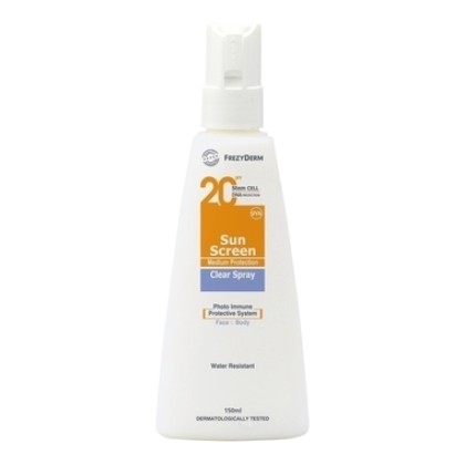 
      Sunscreen Clear Spray SPF 20 150ml
    