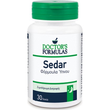 
      Doctor's Formulas Sedar 30 ταμπλέτες
    