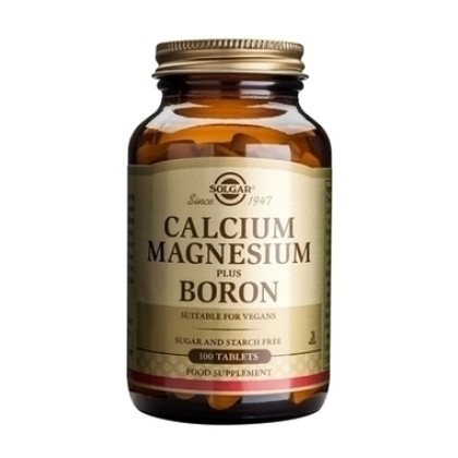 
       Solgar Calcium Magnesium Plus Boron 100 ταμπλέτες
    