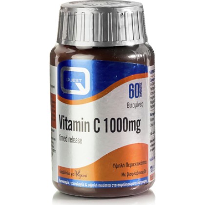 
      Quest Vitamin C Timed Release 1000mg 60 ταμπλέτες
    