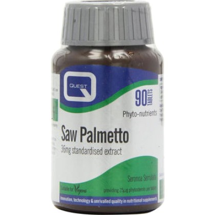 
      Quest Saw Palmetto 36mg Extract 90 ταμπλέτες
    