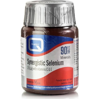 
      Quest Synergistic Selenium 200μg & Vitamins C & E 90 ταμπ
