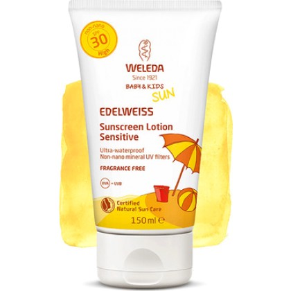 
      Weleda Sun Edelweiss Baby & Kids Sunscreen Lotion Sensiti