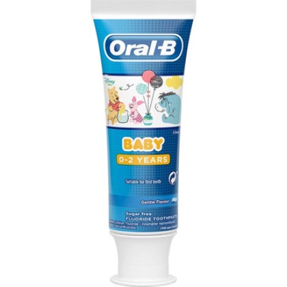 
      Oral-B Baby Toothpaste Disney Winnie The Pooh 0-2 Ετών 75