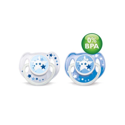 
      Philips Avent Night Time Pacifiers SCF176/22 6-18m 2τμχ
 