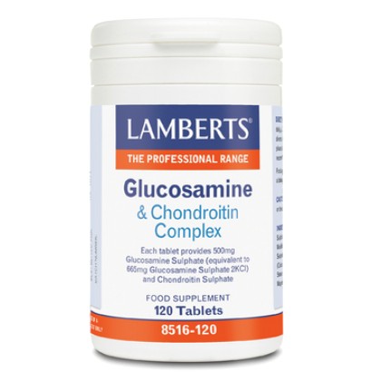 
      Lamberts Glucosamine Chondroitin Complex 120 ταμπλέτες
  