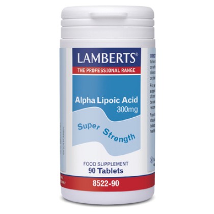 
      Lamberts Alpha Lipoic Acid 300mg 90 ταμπλέτες
    