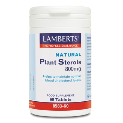 
      Plant Sterols 800mg 60 tabs 
    