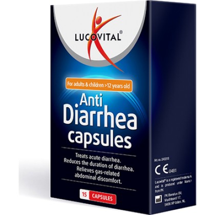 
      Naturalia Lucovital Anti Diarrhea 15 κάψουλες
    