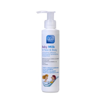 
      PharmaLead Baby Milk for Face & Body με πρωτεΐνες γάλακτο