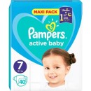 
      Pampers Active Baby Maxi No 7 (15+kg) 40τμχ
    