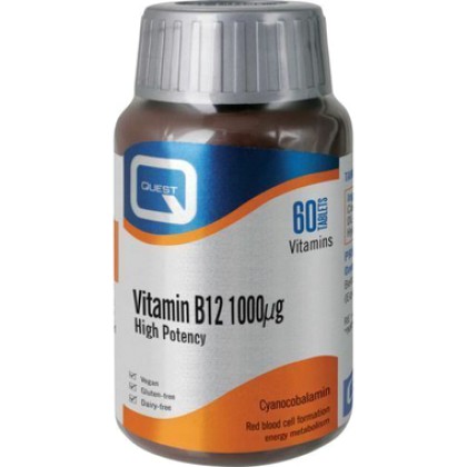 
       Quest Vitamin B12 1000mg 60 Ταμπλέτες
    