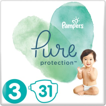 
      Pampers Pure Protection No 3 (6-10kg) 31τμχ
    