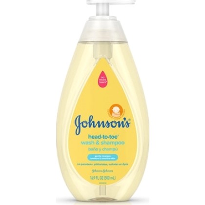 
      Johnson & Johnson Top-to-Toe Wash 500ml
    