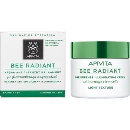 
      Apivita Bee Radiant Κρέμα Αντιγήρανσης & Λάμψης Ελαφριάς 