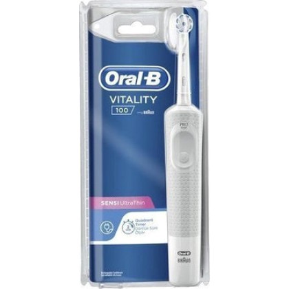 
      Oral-B Vitality 100 Sensi UltraThin Grey Blister
    