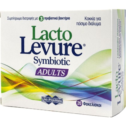 
      Uni-Pharma LactoLevure Symbiotic Adults 20 φακελίσκοι
   