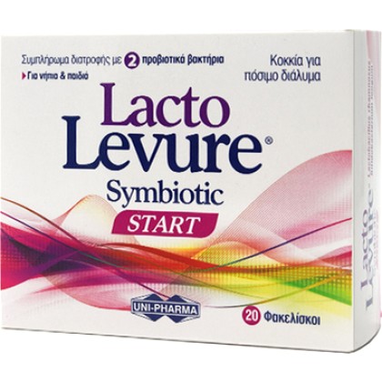 
      Uni-Pharma LactoLevure Symbiotic Start για Παιδιά 20 φακε