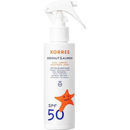 
      Korres Coconut & Almond Kids Comfort Sunscreen Spray SPF5