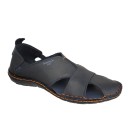 Boxer shoes 17213 10-011 Μαύρα Ανδρικά Πέδιλα