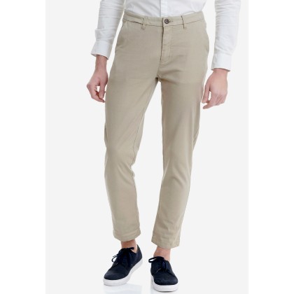 Cotton-Linen Chino Παντελόνι