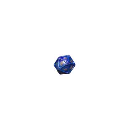 Wizard Level Up Pack: Lapis Lazuli with Glittering Gold - 1d20 O