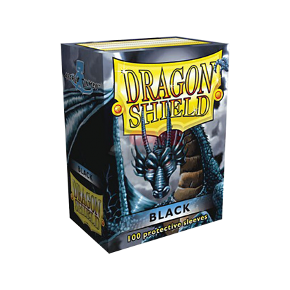 Dragon Shield Sleeves 100C - Black