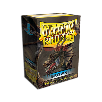 Dragon Shield Sleeves 100C - Brown